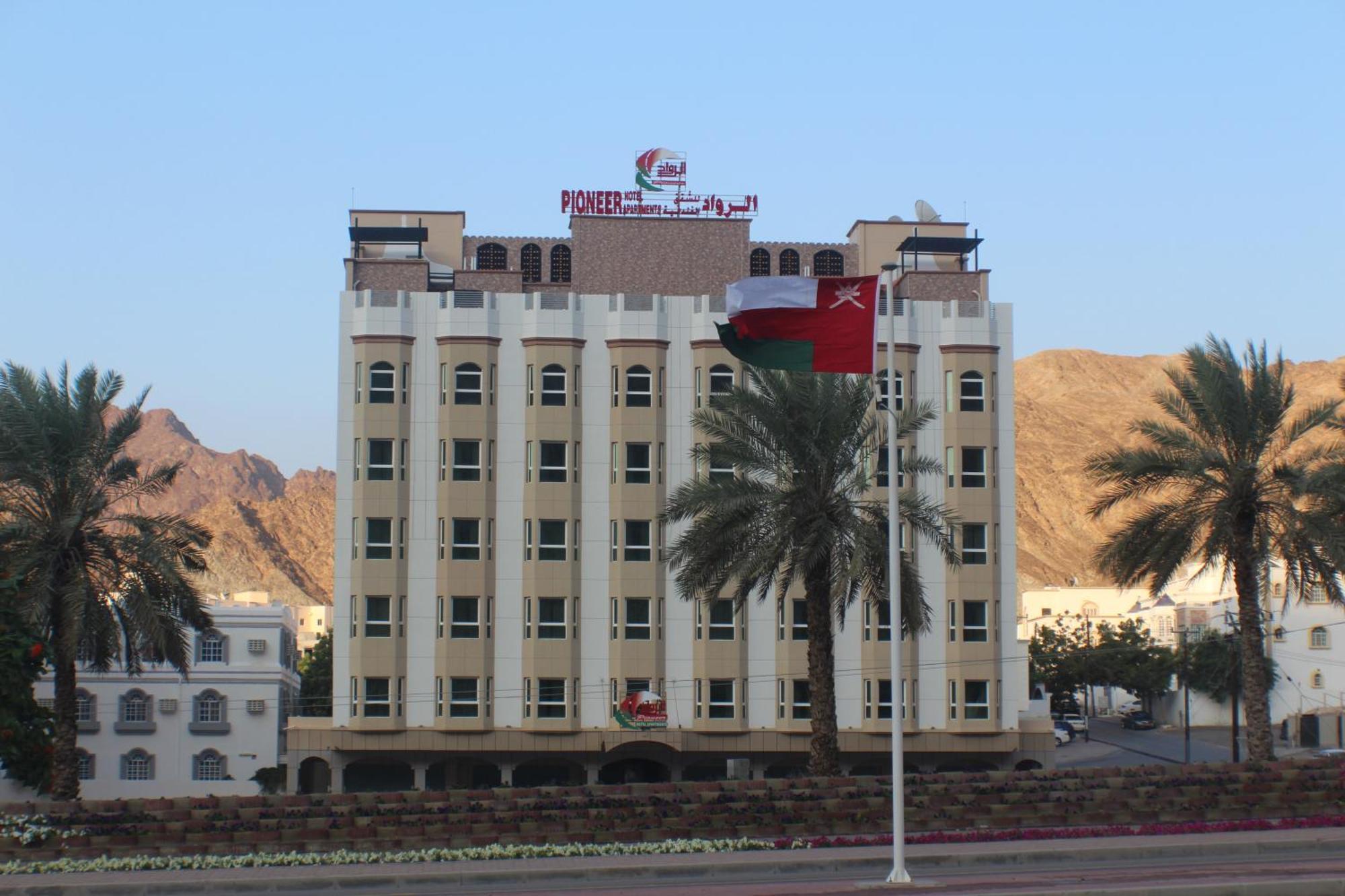 Pioneer Hotel Apartments Mascate Exterior foto